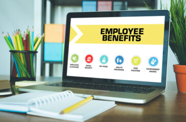 Employee,Benefits,Concept,On,Laptop,Screen